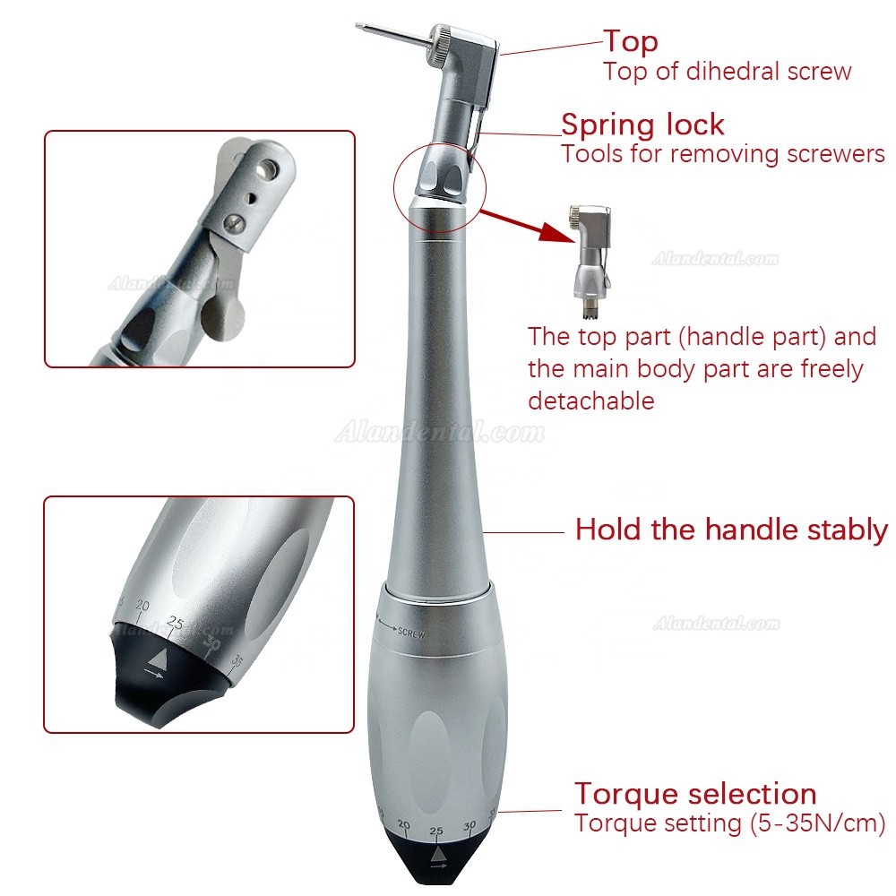 Dental Implant Torque Wrench Handpiece Universal Control